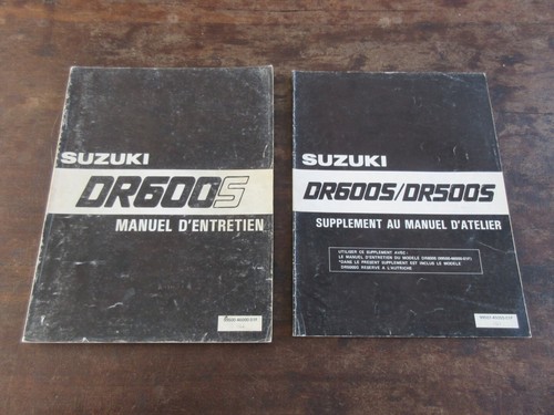 Suzuki dr600s 1984 1986 oem - 1986,