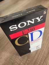 Sony VHS E-240 CD NEU und
