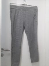 Hahnentritt Schlupfhose schwarz/weiss Gr.48