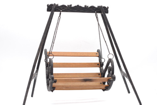 Puppenbank aus holz - aus,