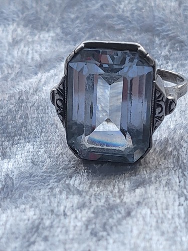 Vintage silber ring 835 - vintage,