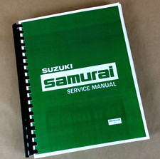 Suzuki Samurai Factory Service
