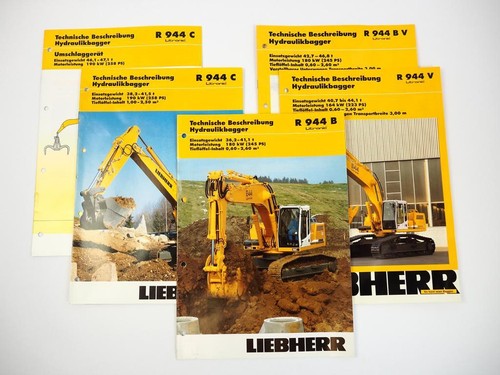 Prospekte liebherr r944 - 5, v