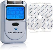 Tens Gerät mit 4 Gel-Elektroden Reizstromgerät Nervenstimulator Schmerztherapie