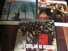 Alfred Hause [3 LP Vinyl] Tango Party + Tanz in den Siebten Himmel + Memories