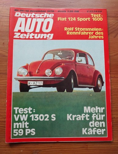Auto zeitung 1970 1302 - vw,