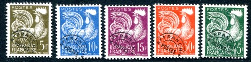 Frankreich 1957 1150 1154 - frankreich, **