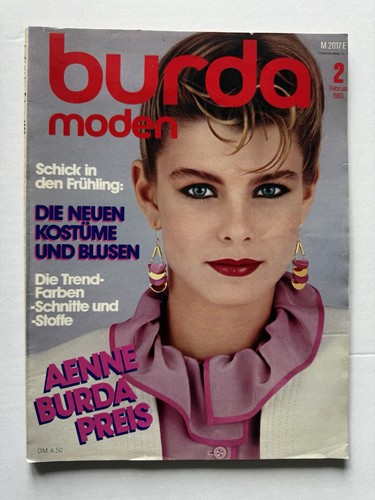 Burda moden zeitschrift 1983 - burda,