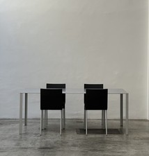 Jean Nouvel Design Table Metal Less Molteni Unifor 190x90x72 Design 90s Minimal