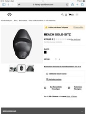 Original Harley Davidson Reach Solo Sitz