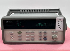 HP Hewlett Packard 34970A DATA Acquisition/Switch Unit        A 3037/51