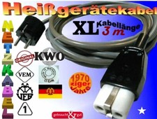 HeißgerätekabelNetzkabelAnsc