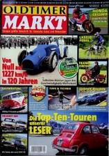 1) Oldtimer Markt 12/2012 - Glas 3000 V8 mit 160PS i - VW Bus T1 - eine interes