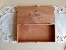 Goldkrone alte Zigarren Kiste