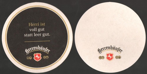 Bierdeckel herrenhäuser - bierdeckel,