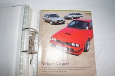 Konvolut Alfa Romeo 116 GTV 2.0 2.5 V6 Busso Print  Berichte, Zender, VHS Video
