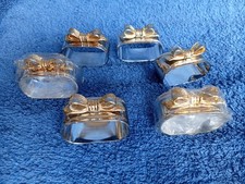 6 exklusive Serviettenringe