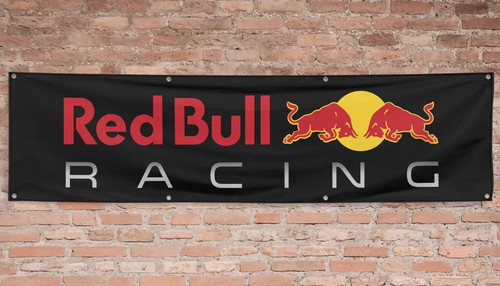 Red bull racing banner - 240, cm