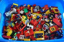Lego Konvolut über 7 kg aus 80ern Steine Platten Minifiguren aus Sammlung