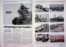 Schlepper Post 01/1998 Merk Pullax in einer seltenen Vorstellung auf 3 Seiten