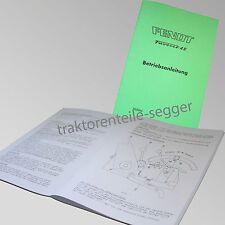 Fendt Betriebsanleitung