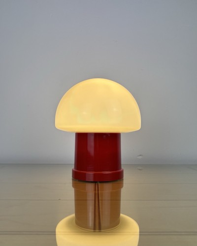 Vintage red mushroom table - vintage,