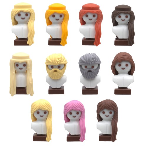 Playmobil haare silikonhaare - playmobil,