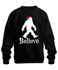 Believe Sasquatch Santa Weihnachtskappe Bigfoot Yeti weihnachtlich Unisex Sweats