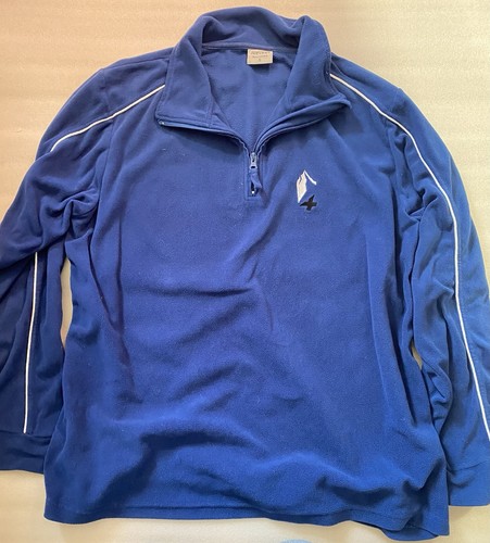 Pullover fleece blau herren - pullover,