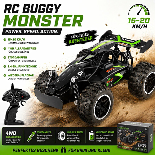 Buggy monster 4wd offroad - monster,