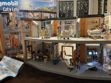 Playmobil City Life großes Krankenhaus + Zahnarzt Bundleu