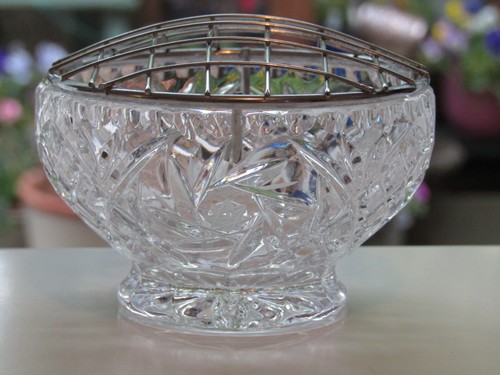 Vintage rosenschale aus - rosenschale,