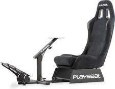 Playseat® Evolution – Verstellbarer Rennsitz – Klappbares Cockpit – Alcantara-Be