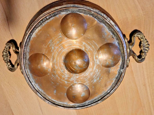 Alte schneckenpfanne aus - alte,