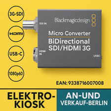 🔁 SDI ↔ HDMI Blackmagic Design Micro Converter BiDirectional SDI/HDMI 3G neu ✅