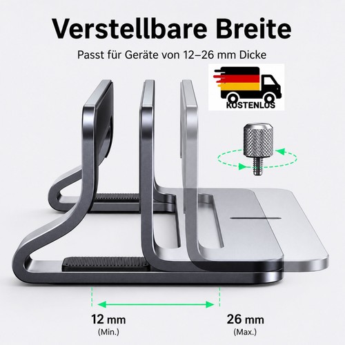 Laptop ständer aluminium - laptop,