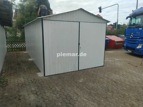 Blechgarage 3x5x2 ral9010 - 3x5x2,5m,