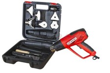 230V HEISSLUFTPISTOLE HEISSLUFTGEBLASE HEISSLUFTFON + ZUBEHOR HOLZMANN HLP2000