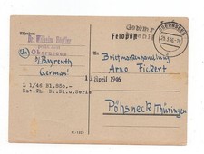 Gebühr bezahlt Postkarte