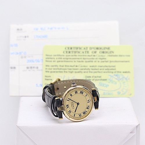 Cartier uhr must vendôme - cartier,