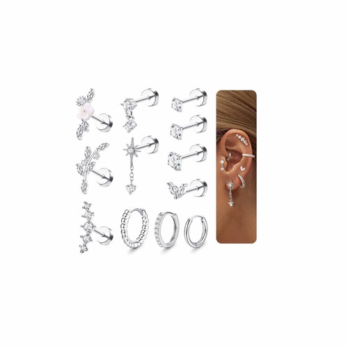 12pcs helix piercings - helix,
