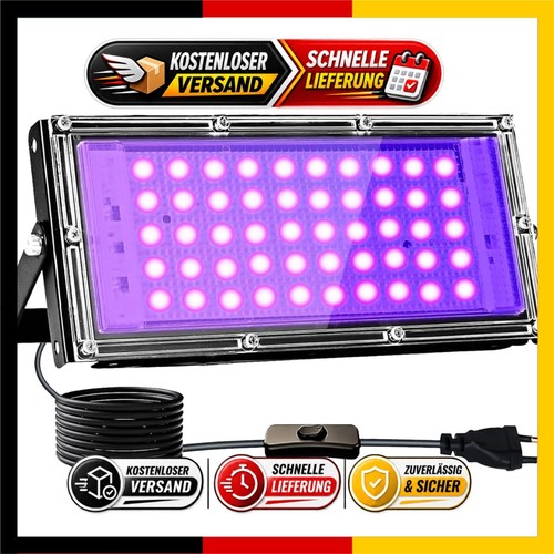 50w led schwarzlicht strahler - led,