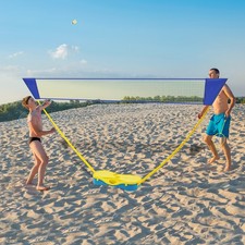 Badmintonschlägern und