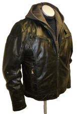 Herren Lederjacke im Biker