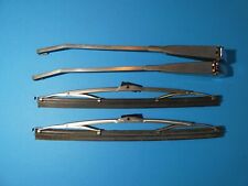 DDR Trabant Scheibenwischer kompl. Wischerblatt chrom Scheibenwischerarme M /30