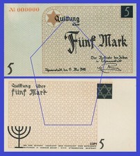 Litzmannstadt, 5 Mark 1940   /