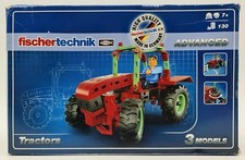 fischertechnik Traktoren Bausatz 3 Modelle 130 Teile für Kinder 7+ NEU & OVP