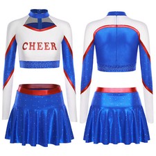 Damen Glitzer Cheer Leader