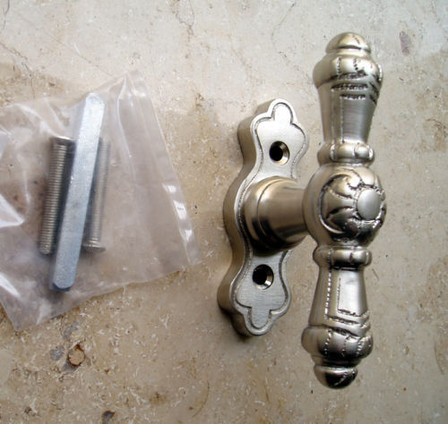Antik nickel fenstergriff - nickel,