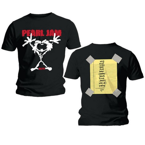 Pearl jam shirt - jam, stickman
